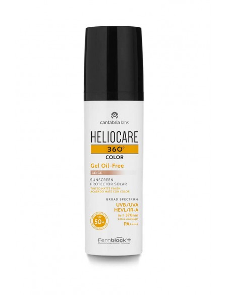 HELIOCARE 360º SPF 50+ FLUIDO GEL OIL-FREE COLOR BEIGE 50 ML