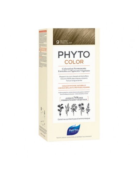 PHYTO COLOR TINTE Nº 9 RUBIO MUY CLARO