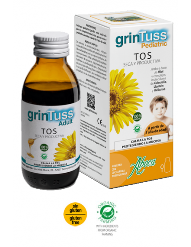 GRINTUSS JARABE CON POLIRESIN PEDIATRIC  180 ML
