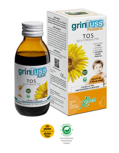 GRINTUSS JARABE CON POLIRESIN PEDIATRIC  180 ML