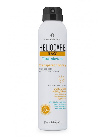 HELIOCARE 360º PEDIATRICS SPRAY TRANSPARENTE SPF 50+ 200 ML
