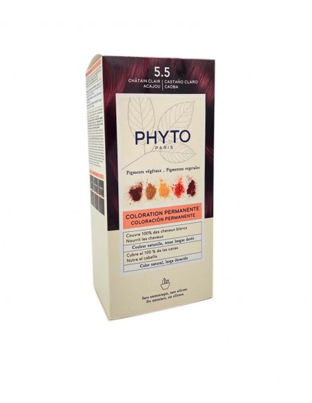 PHYTO COLOR TINTE Nº 5.5 CASTAÑO CLARO CAOBA
