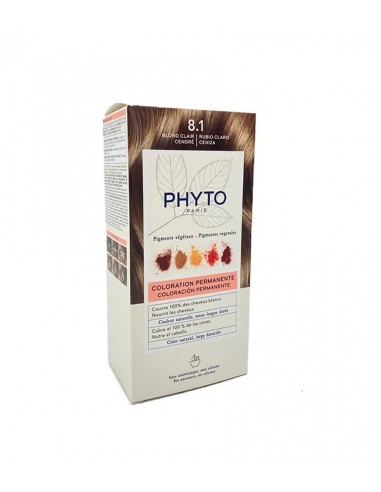 PHYTO COLOR TINTE Nº 8.1 RUBIO CLARO CENIZA
