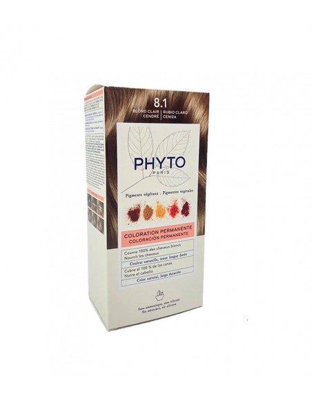 PHYTO COLOR TINTE Nº 8.1 RUBIO CLARO CENIZA