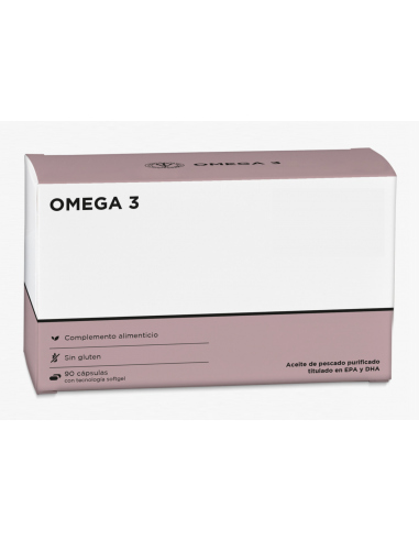 OMEGA 3 ACEITE DE PESCADO PURIFICADO 90 CAPSULAS