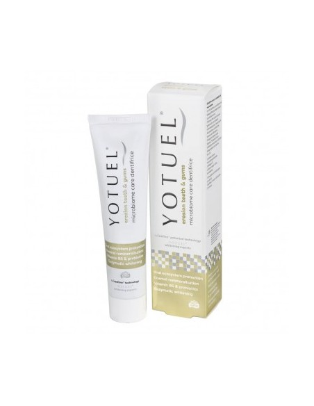 YOTUEL DENTIFRICO MICROBIOME CARE EROSION DIENTES Y ENCIAS 100 G