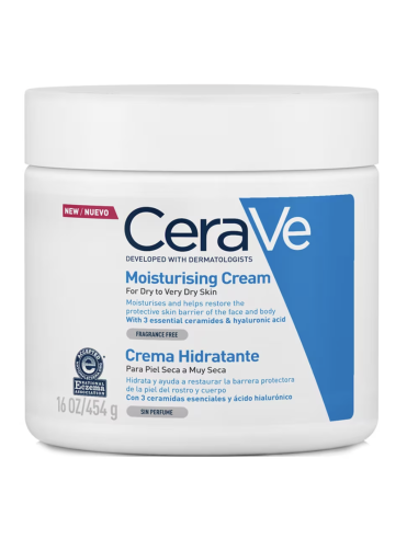 CERAVE CREMA HIDRATANTE PIEL SECA  454 G