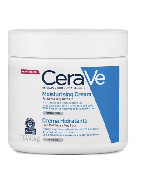 CERAVE CREMA HIDRATANTE PIEL SECA  454 G