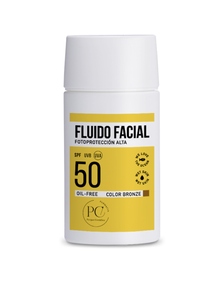 FOTOPROTECTOR FPC FLUIDO FACIAL OIL FREE SPF50 COLOR BRONZE 50ML