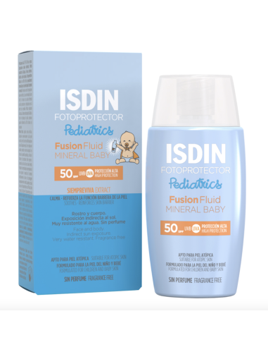 ISDIN PEDIATRICS FUSION FLUID MINERAL BABY SPF...