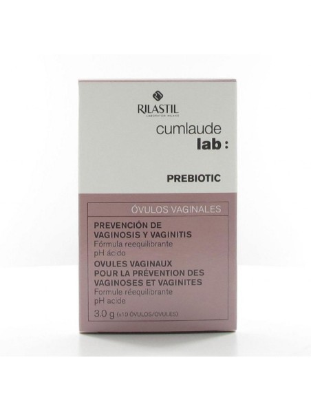 CUMLAUDE PREBIOTIC OVULOS  10 OVULOS VAGINALES