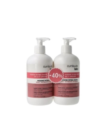 CUMLAUDE DUPLO HIGIENE INTIMA DIARIA 500ML + 500ML