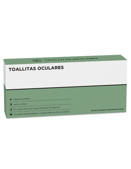 TOALLITAS OCULARES 24 UNIDADES