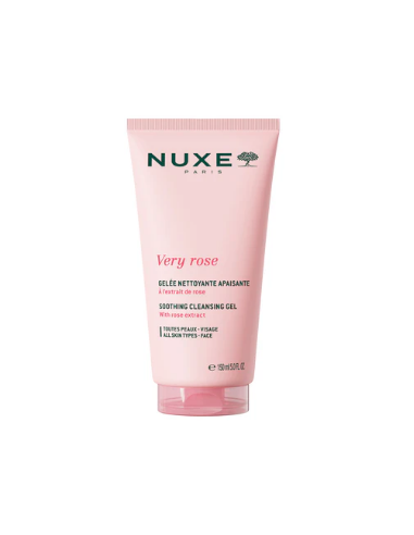NUXE VERY ROSE GEL LIMPIADOR CALMANTE 150ML