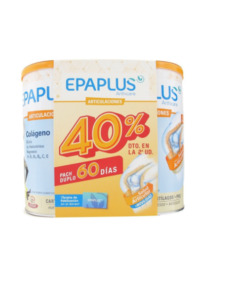 EPAPLUS ARTHICARE POLVO ANTIOX 60 DIAS  DUPLO 328 G SABOR VAINILLA