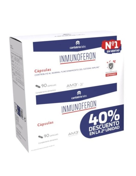 INMUNOFERON  90 + 90 CAPSULAS