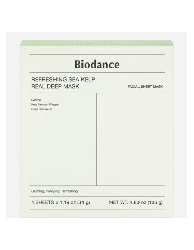 BIODANCE REFRESHING SEA KELP REAL DEEP MASK 4...