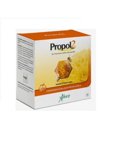 PROPOL 2 EMF  20 COMPRIMIDOS BUCODISPERSABLES SABOR CITRICO Y MIEL