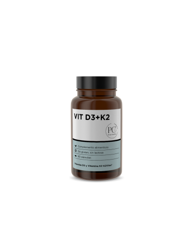 VITAMINA D3+K2 60 CÁPSULAS