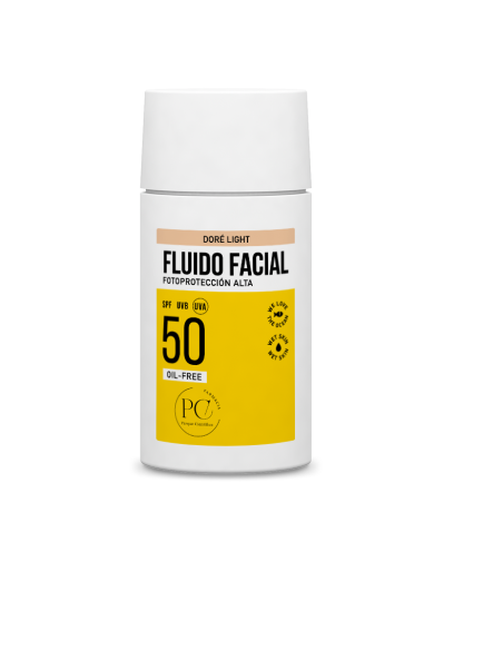 FOTOPROTECTOR FPC FLUIDO FACIAL SPF 50 COLOR DORE LIGHT