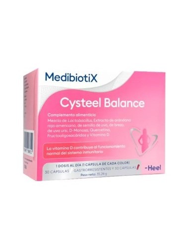 MEDIBIOTIX CYSTEEL BALANCE  30+30 CAPSULAS
