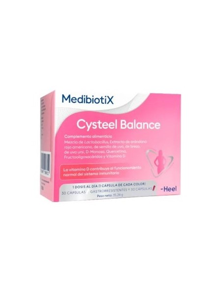 MEDIBIOTIX CYSTEEL BALANCE  30+30 CAPSULAS