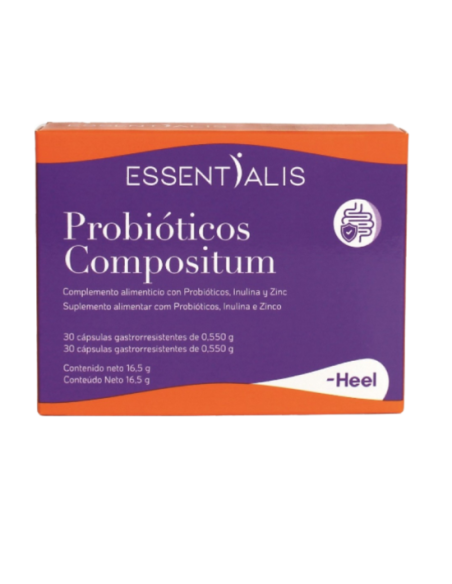 ESSENTIALIS PROBIOTICOS COMPOSITUM  30 CAPSULAS GASTRORRESISTENTES