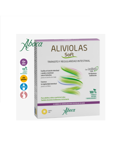 ALIVIOLAS SOFT SABOR PIÑA 14 SOBRES 3,8 G