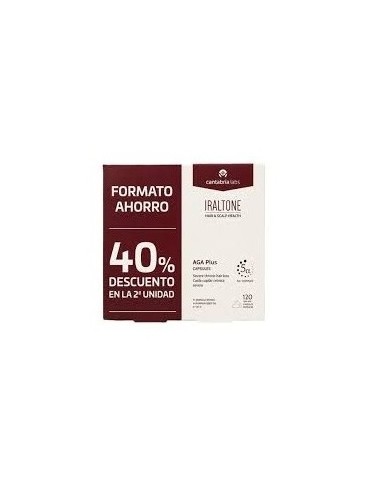 IRALTONE AGA PLUS 120 CAPSULAS