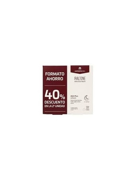 IRALTONE AGA PLUS 120 CAPSULAS
